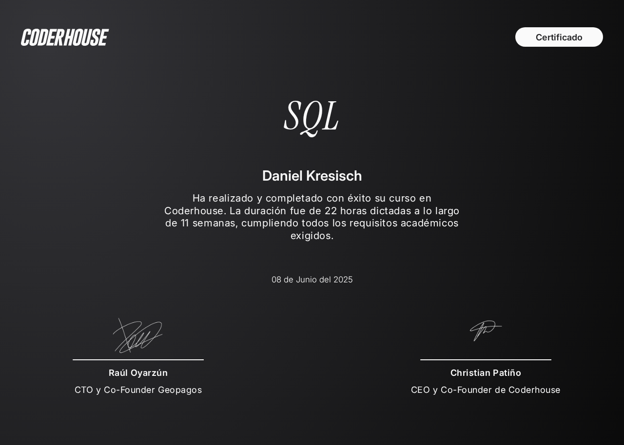 Título SQL - Coderhouse